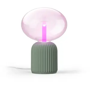 Philips Lightguide Ellipse + Lampe À Poser Dôme (vert Sauge)