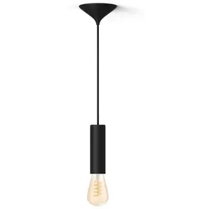 Philips Pack: Cordon De Suspension Moyen Noir Pour Ampoules À Filament... pas cher