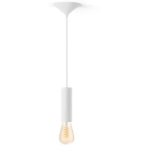 Philips Pack: Cordon De Suspension Moyen Blanc Pour Ampoules À Filamen... pas cher
