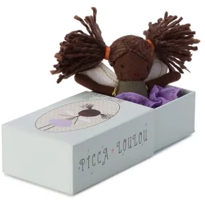 Picca Loulou Peluche Mini Fée Féline Avec Boîte Cadeau - Multicolore pas cher