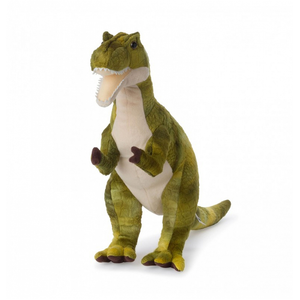 Peluche T-rex debout WWF - 47cm - Blanc - Enfant - Piles pas cher