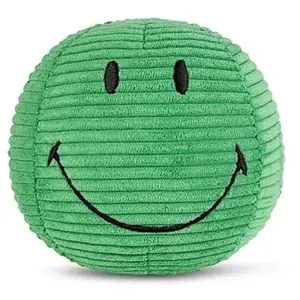 Peluche velours côtelé Bon Ton Toys - Smiley 13 cm pas cher