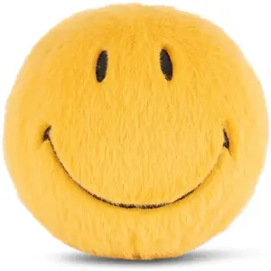 Bon Ton Toys - SMILEY - Peluche Smiley Fuzzy Jaune S pas cher