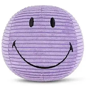 Peluche velours côtelé Bon Ton Toys - Smiley 13 cm pas cher