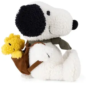 GENERIQUE Peluche Snoopy avec Woodstock dans son sac a dos