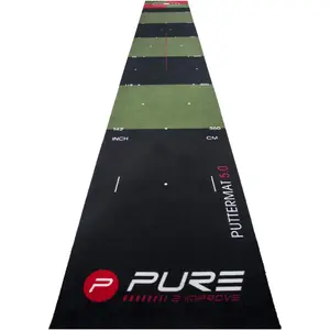 Pure2Improve Tapis de putting de golf 500 x 65 cm P2I140020Vendu parall4golf