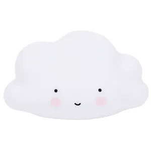 Comparateur de prix : A Little Lovely Company veilleuse Cloud junior 16,5 cm PVC blanc