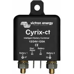 Comparateur de prix : VICTRON Cyrix Coupleur combineur de batteries 12/24V 120A