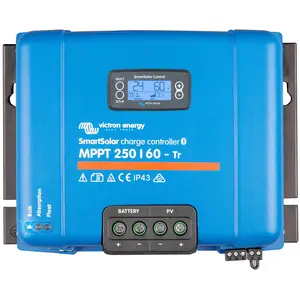 Comparateur de prix : Régulateur de charge solaire smartsolar mppt 250-60-tr (12-24-48v) - victron energy