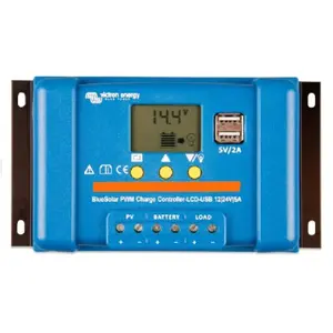 Comparateur de prix : Victron Energy BlueSolar PWM-LCD&USB Contrôleur de charge 5 amp 12/24 volts