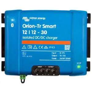 Comparateur de prix : Booster de charge DC-DC 12/12 V 30 A isolé Orion-Tr Smart Victron Energy