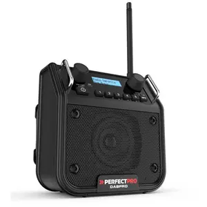 Comparateur de prix : Radio portable - PerfectPro - DABPRO - Résistante à la pluie - Bluetooth - DAB + et FM