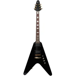 Comparateur de prix : Fazley Fazley Ffv618bk Guitare Électrique Noire