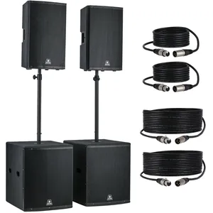 Comparateur de prix : Devine Onyx set d'enceintes 2.2 15A + 18SA