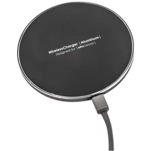Allocacoc Chargeur sans Fil | Aluminium | Chargeur sans Fil | Aluminium | Chargement Rapide pas cher