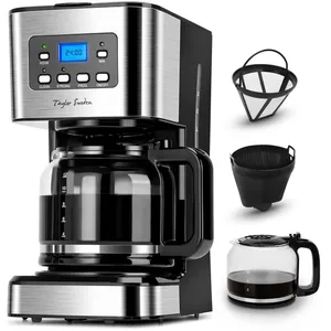 Taylor Swoden Darcy - Cafetière 0% BPA. 950W, 1,5L. Programmable 24h, ... pas cher