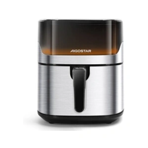 Aigostar Ballon - Friteuse sans huile avec fenêtre visible, 6,5L XXL, 1600W, 10 menus prédéfinis, préchauffage intelligent pas cher