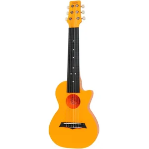 Korala Pug-40-Or Guitarlélé Orange En Polycarbonate