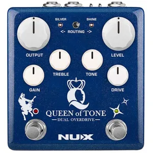 Comparateur de prix : NUX NDO-6 Queen Of Tone pédale d'effet Dual Overdrive