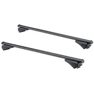 Jeu de barres de toit Twinny Load Steel S36 - Avec rails de toit fermés 7914134 pas cher