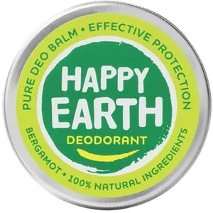 Happy Earth Crème Déodorante - Pour Hommes et Femmes - Déo - 100% Ingrédients Naturels & Végan - Bergamote - 45 gr pas cher