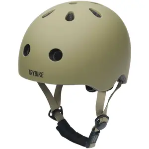 Trybike - Casque de vélo Vert 1/2 ans