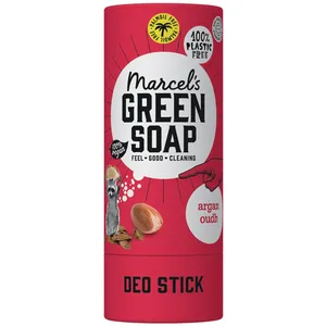 Comparateur de prix : Marcel's Green Soap - Déodorant Stick Argan & Oudh - Antitransparent sans aluminium ni alcool - Végétalien - 40 G