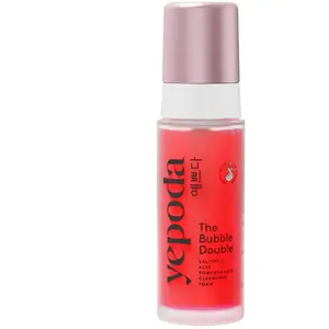 YEPODA The Bubble Double   Mousse nettoyante à l'acide salicylique et à la grenade  pas cher