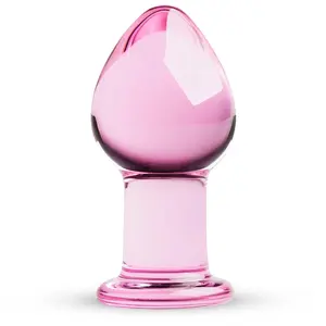 Comparateur de prix : Gildo Plug anal en verre rose