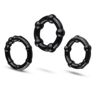 EasyToys Online Only Ensemble anneau pénien - noirVendu paradam-et-eve