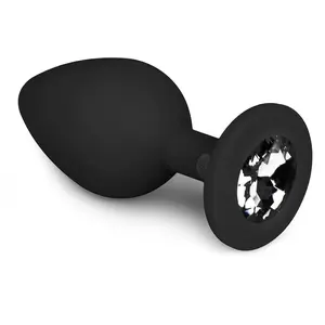 Comparateur de prix : EasyToys - Plug à diamant taille M - Noir