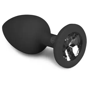 EasyToys - Plug  diamant taille S - Noir pas cher