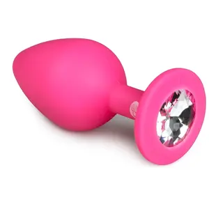 Comparateur de prix : Anal Collection EasyToys - Plug à diamant taille M - Rose