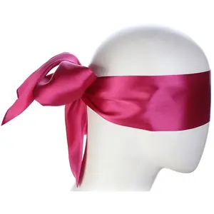 Kiotos Ruban occultant Satin Rose pas cher