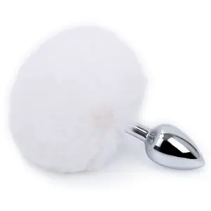 Comparateur de prix : Plug Queue de lapin BUNNY TAIL 6 x 2.7 cm Blanc 