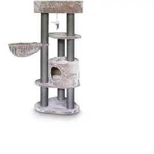 Arbre à Chat Petrebels Charlotte 134 Cappuccino 59 x 56 x 134 cm pas cher