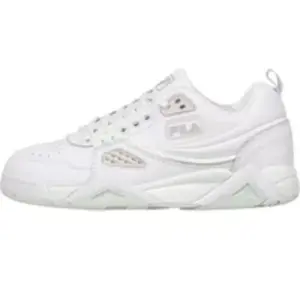Baskets femme Fila Casim - Blanc - Cuir - Lacets pas cher