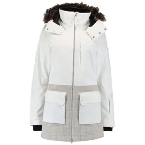 O'Neill Onyx Snow Parka - Veste ski femme Powder White S pas cher