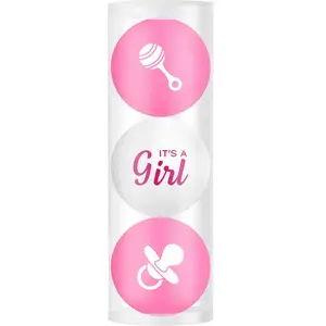 Comparateur de prix : Legend Cadeau It`s a Girl - 3 balles