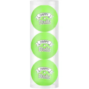 Balles de golf Legend Happy Birdie (x3) Vert TU WS9900145
