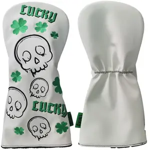 Couvre-club Legend Lucky Skull Driver Blanc TU LE7000050Vendu parespace-golf