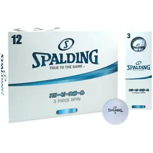 Comparateur de prix : Lot de 3 balles de golf spin Spalding