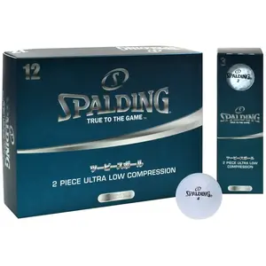 Lot de 2 balles de golf Spalding Ultra Low Compression