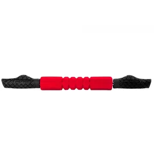 Comparateur de prix : Pure2improve barre de massage - fitness - noir rouge p2i130000