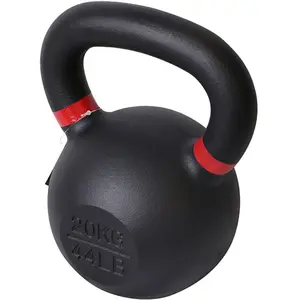 Comparateur de prix : Kettlebell Pure2Improve - Noir/Rouge - 20 kg - Entraînement musculaire et cardio