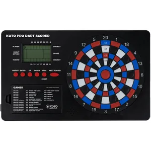 Comparateur de prix : XQMax KOTO - Pro Dart Scorer 40 Jeux avec 427 Variantes Indicateur du Score & Matériel de Montage Pour 8