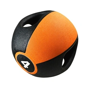 Comparateur de prix : Pure2Improve Ballon médicinal avec poignées 4 kg Orange