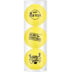 Balles de golf dans un tube Legend (x3) Jaune TU WS9900006Vendu parespace-golf