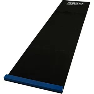 Comparateur de prix : KOTO Puzzel Dartmat 237 x 60 cm, Blauwe Oche + Zwarte Dart Mat, Schuim...