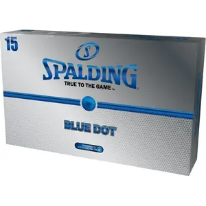 Balles de golf Spalding Blue Dot (x15) Bleu TU SP5030600 pas cher
